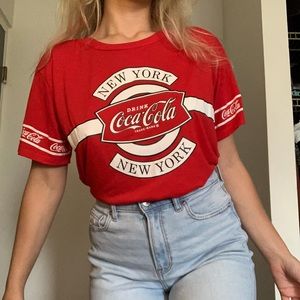 New York Coca Cola t shirt